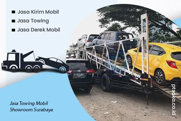towing mobil showroom Surabaya