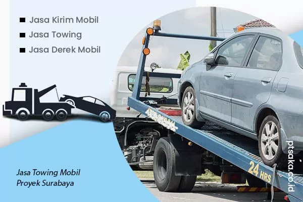 Jasa towing mobil proyek Surabaya